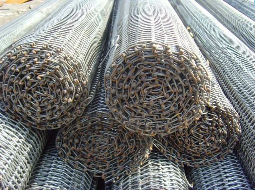 退火爐網帶 不銹鋼1CR13退火爐網帶 節距25毫米螺距14.5毫米 寬度1.5米 退火爐輸送帶